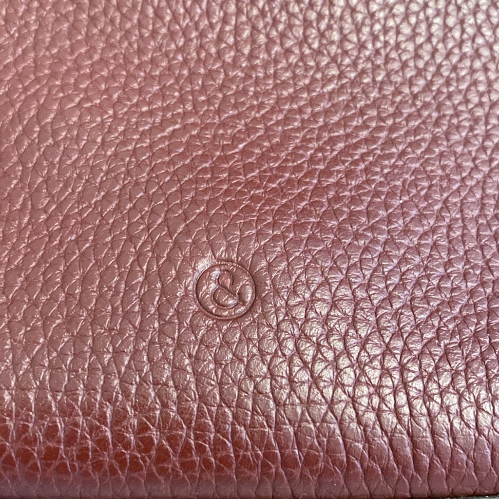 Treasure & Bond Maroon Burgundy Red Pebbled Leather Campbell Crossbody Bag Purse — image 5 of 8